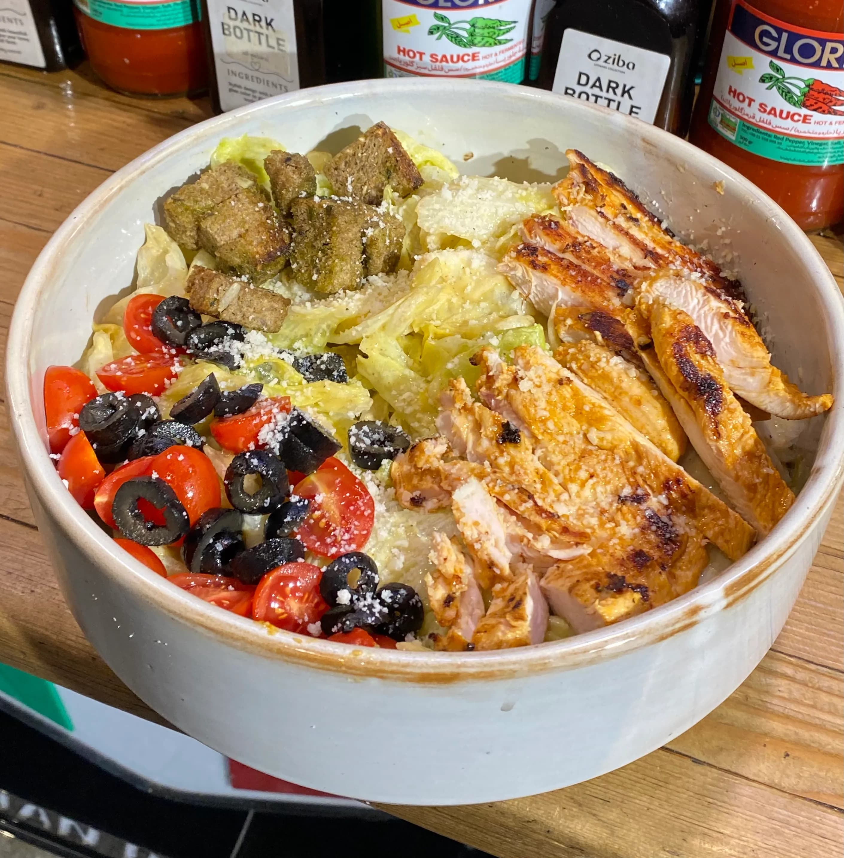 سالاد سزار گریل 